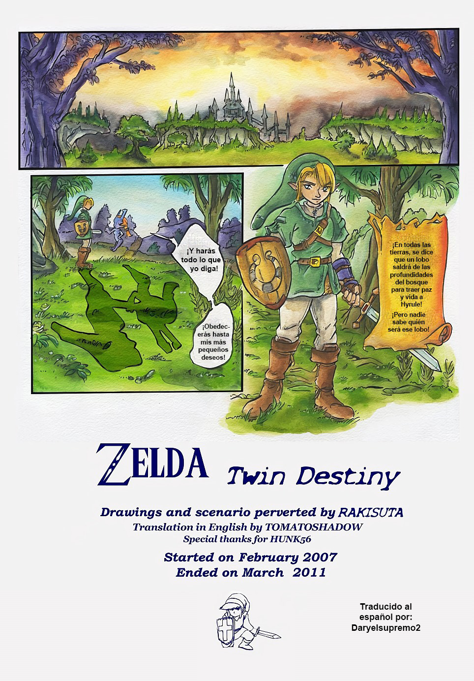Zelda Twin Destiny page 3 full