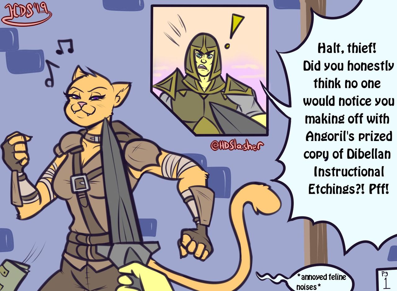 A Khajiit "Tail" of Bounty Bribery page 2 full