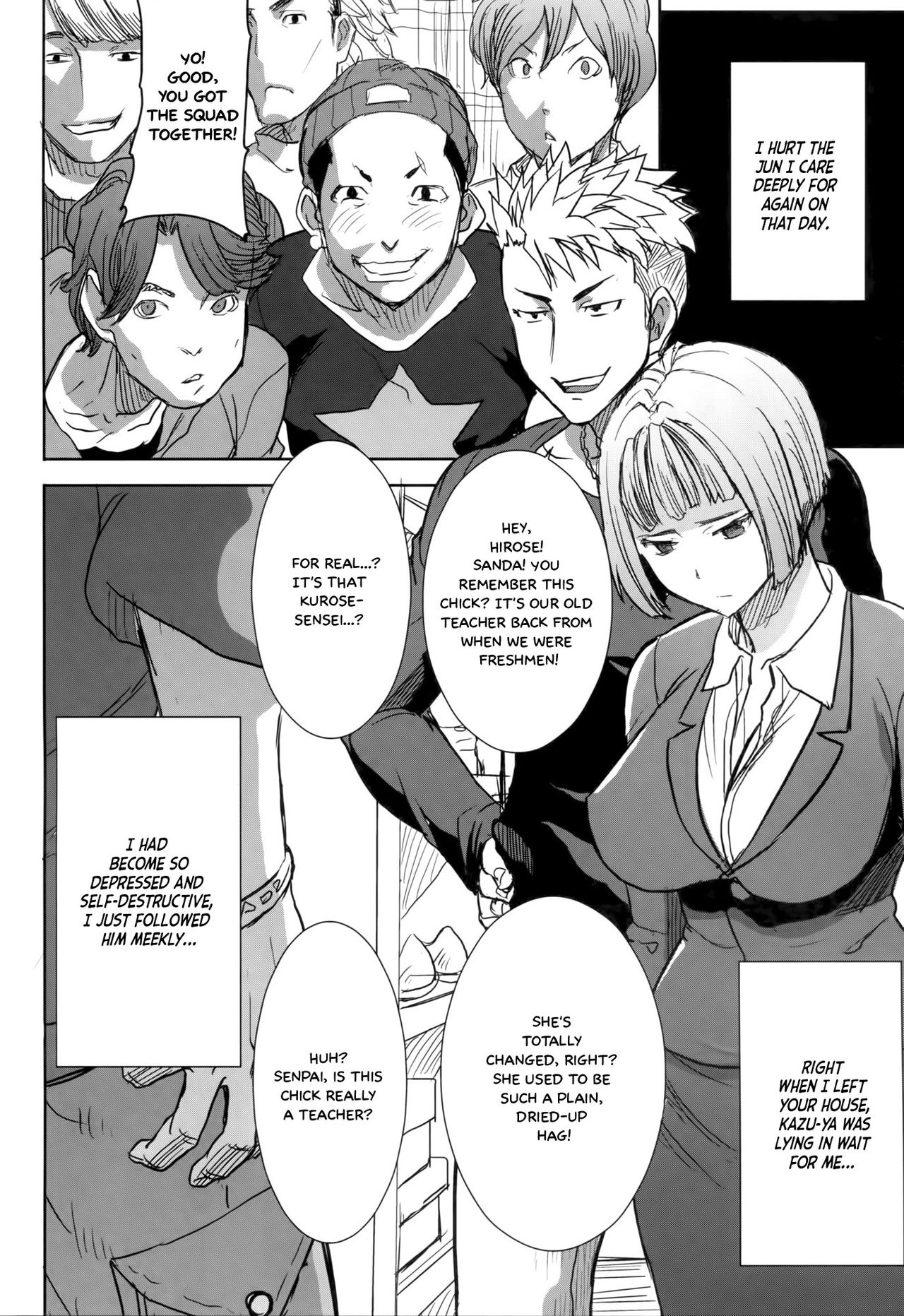 Unsweet Kurose Katsuko Plus Saikai...  =White Symphony= page 10 full