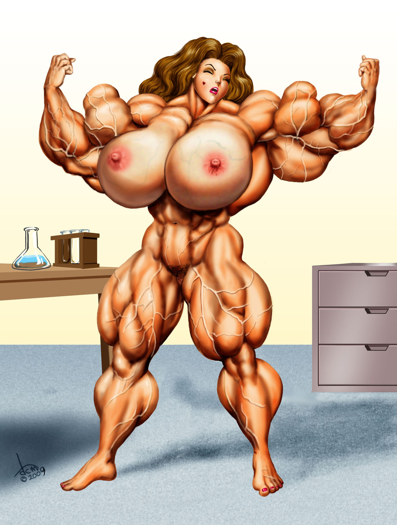 Muscle Girl 2 page 2 full