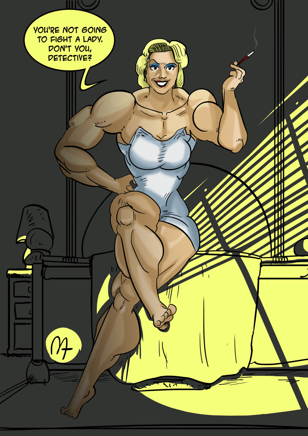 Muscle Girl 2 page 5 full