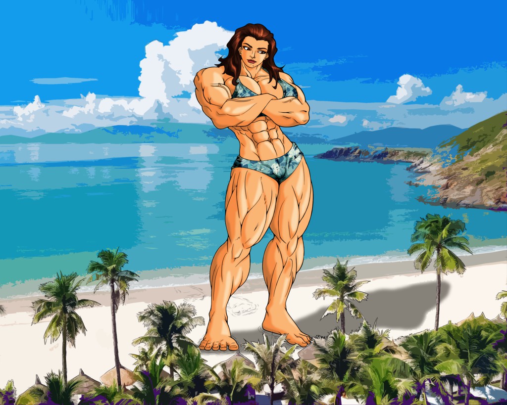 Muscle Girl 2 page 6 full