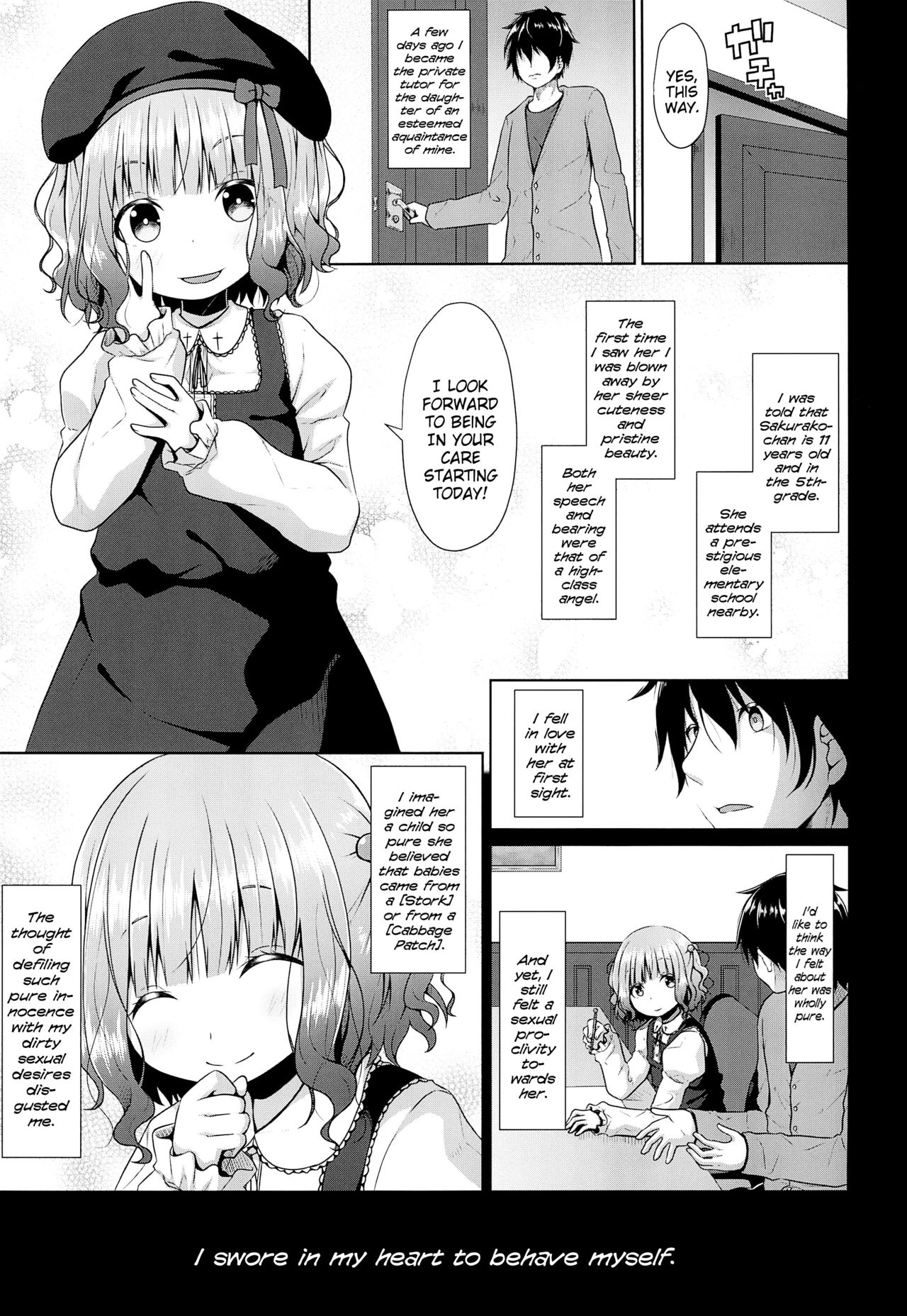 JS Ojou-sama wa Lolicon no Jinsei o Shouchuu ni Osametai | A High-Class Elementary Schoolgirl's Desire to Procure Ownership of a Lolicon's Life page 3 full