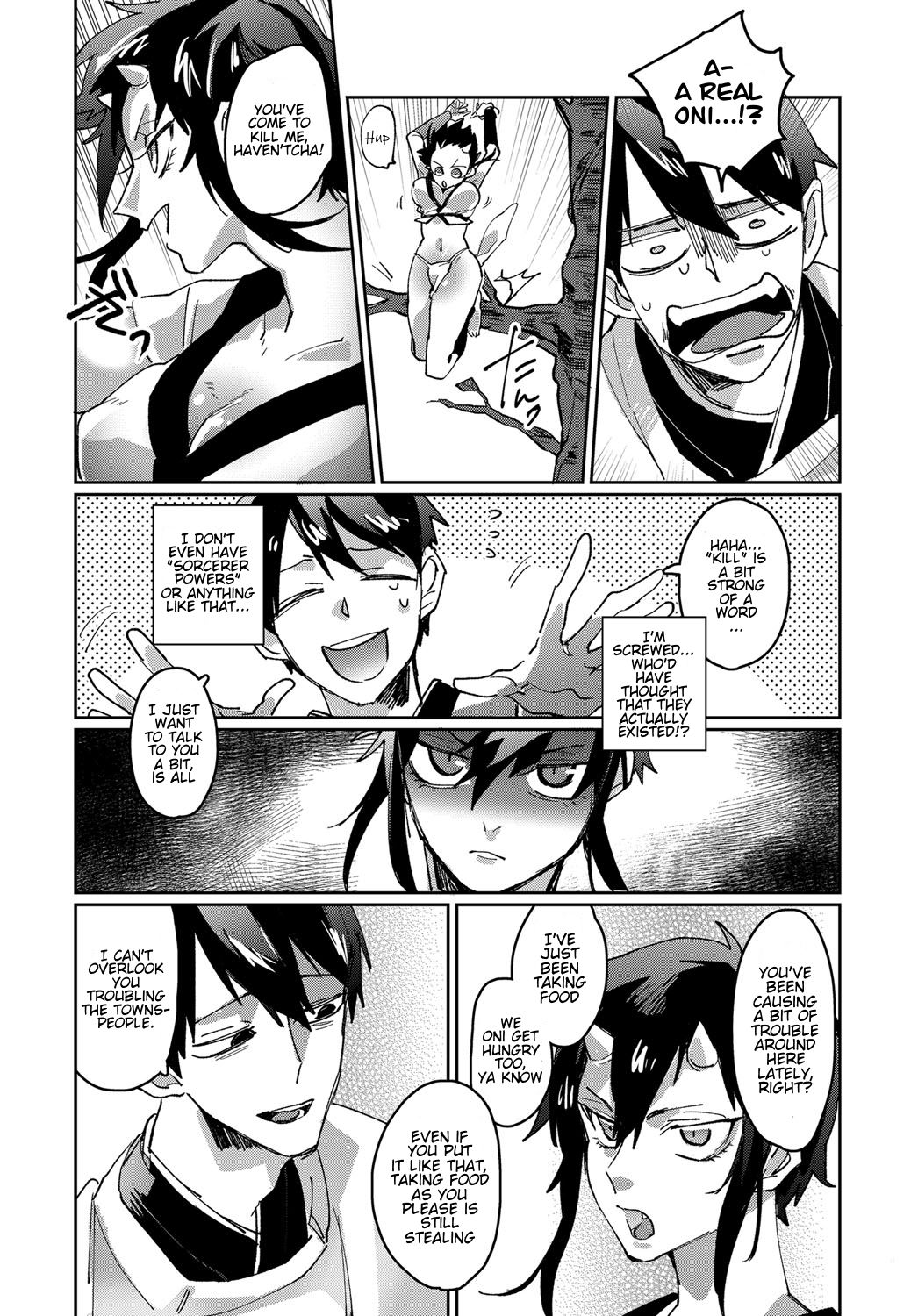 Shunjou Oni Musume | Lusty Oni Girl page 4 full