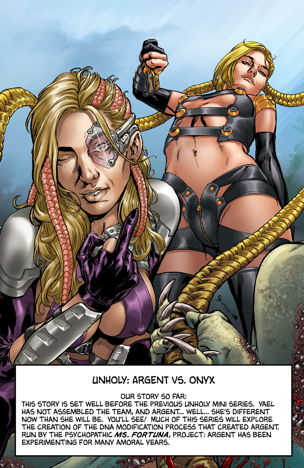 UnHoly: Argent vs Onyx #0 page 4 full