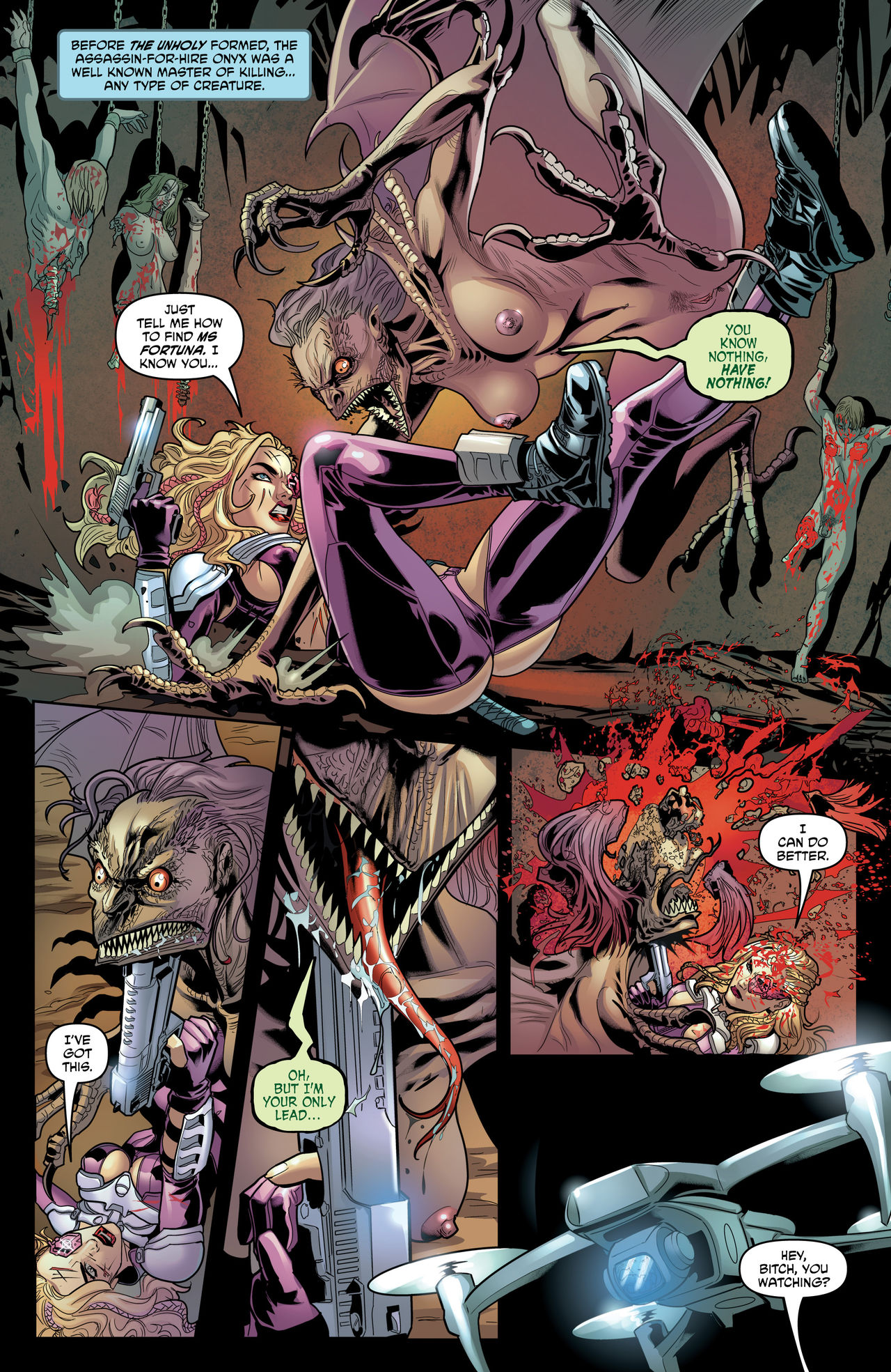 UnHoly: Argent vs Onyx #0 page 5 full