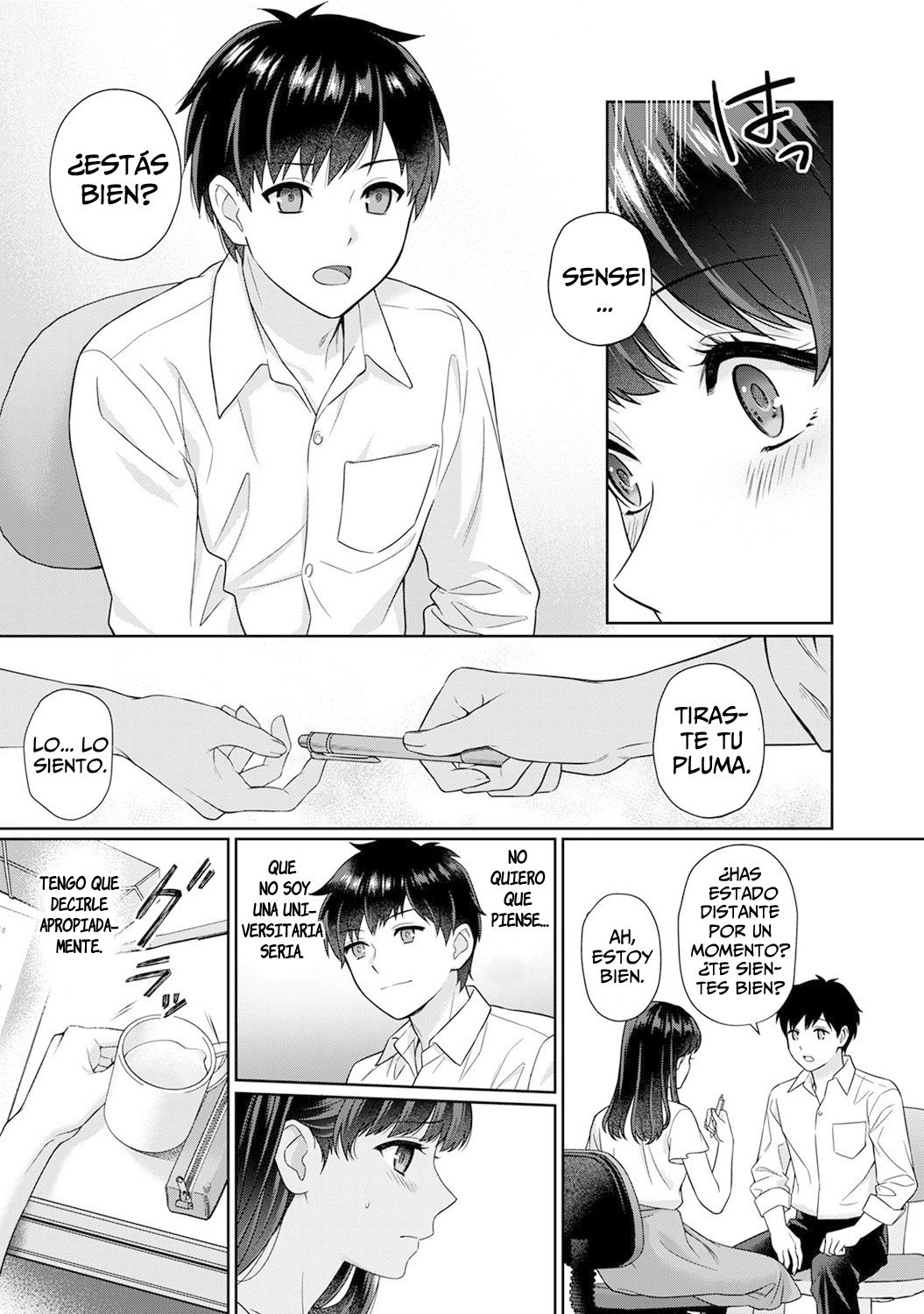 Sensei to Boku Ch. 1-3 page 10 full