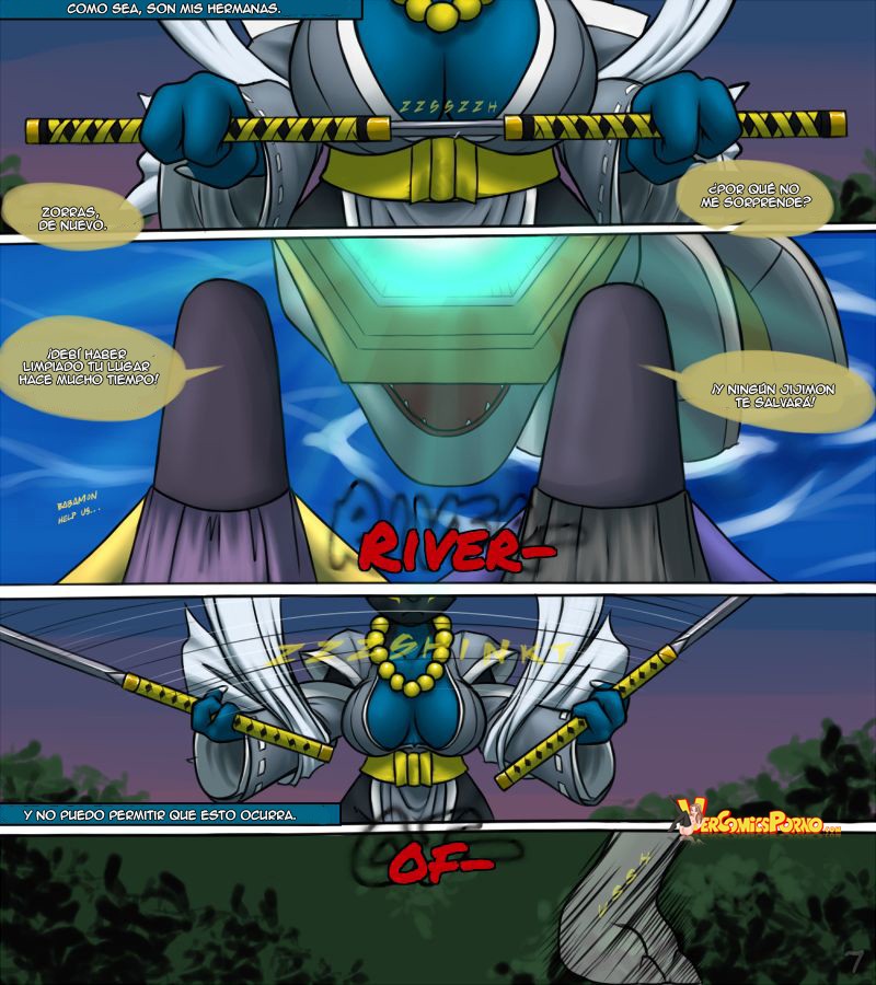Digimon Retribution Furball page 8 full