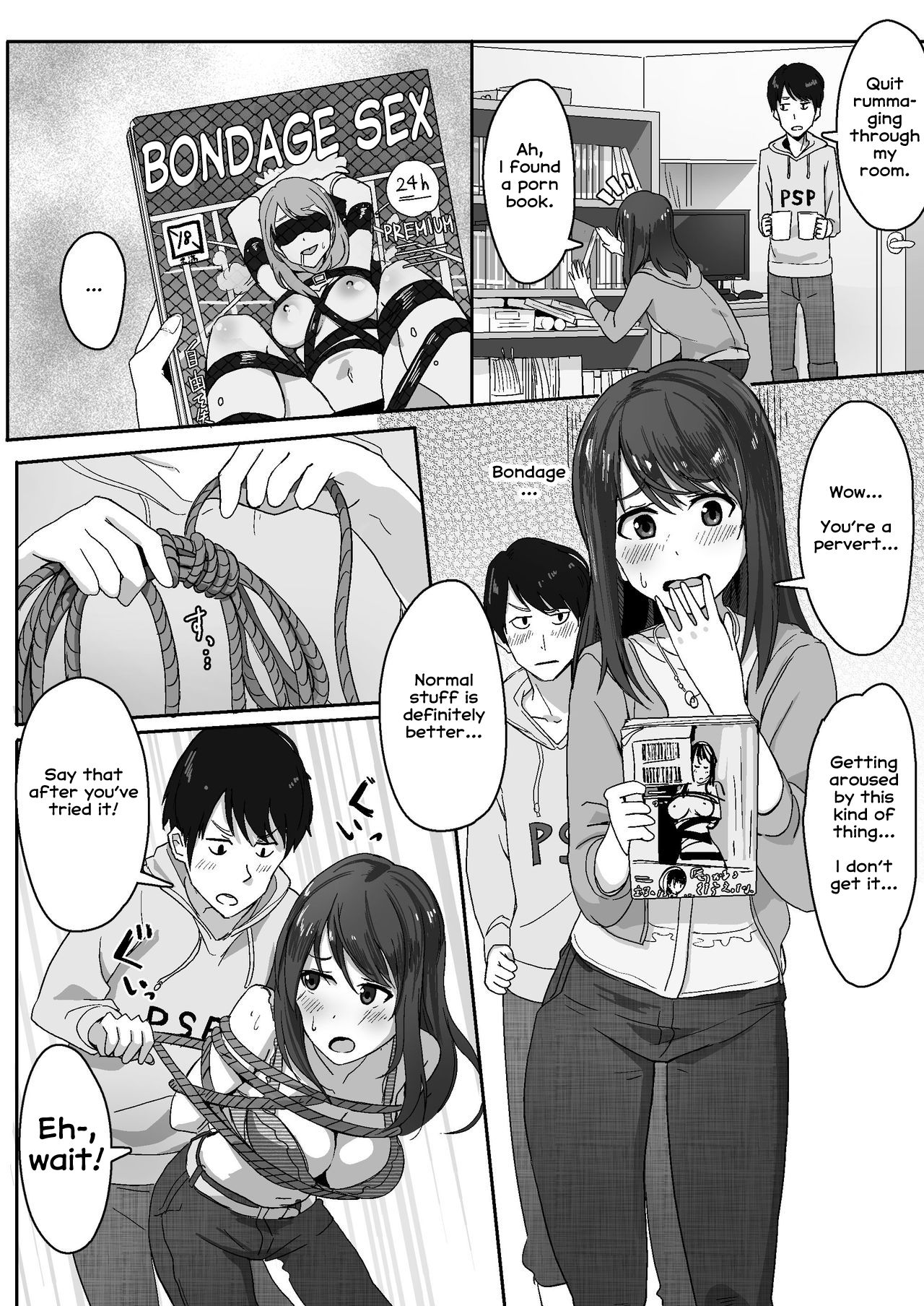 Kanojo ni Seiheki ga Bareru Hanashi page 1 full