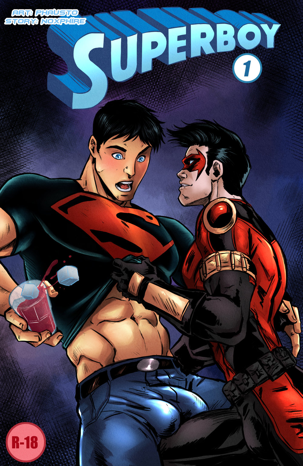 Superboy page 1 full