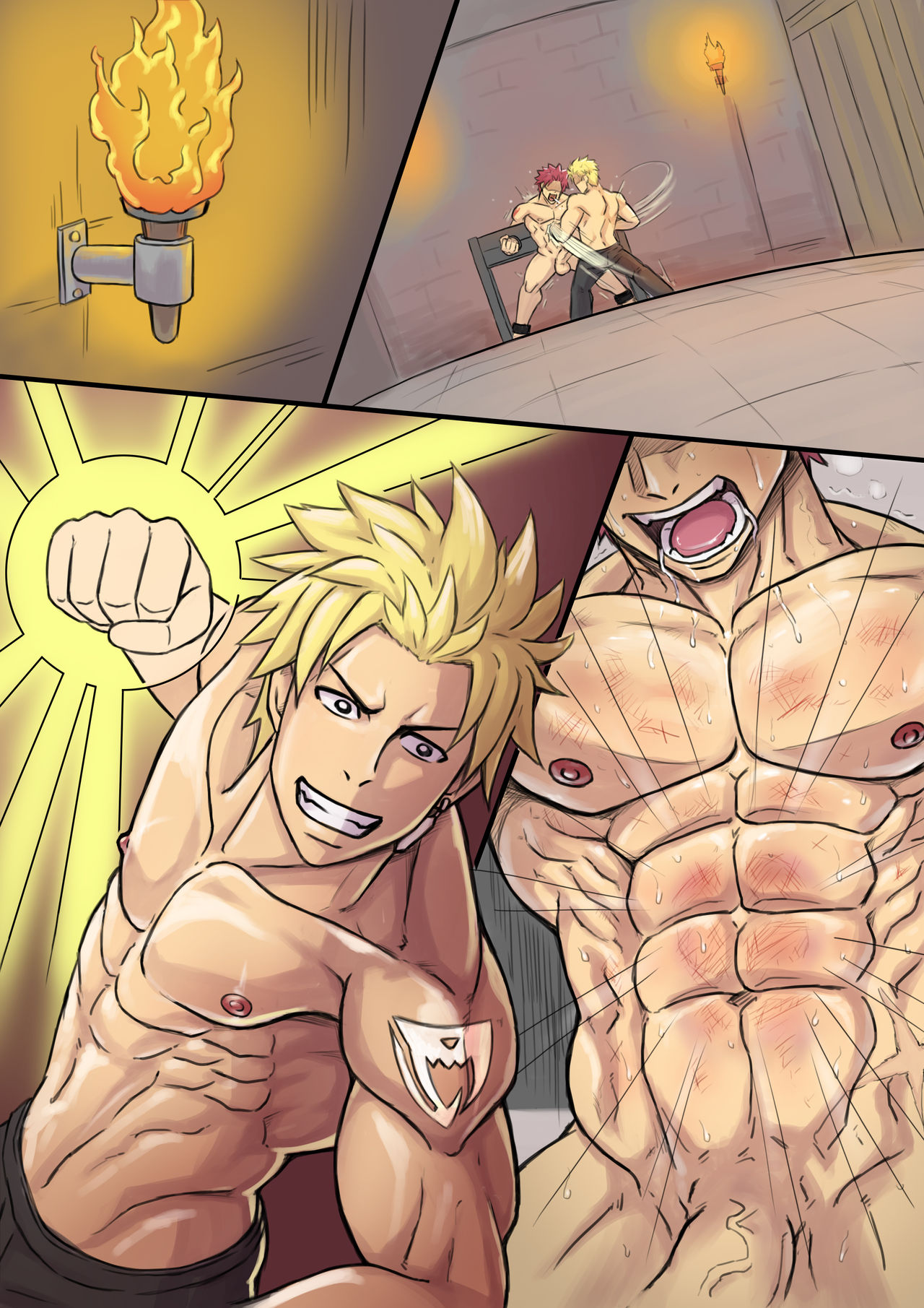 destor777 Patreon Reward - Natsu & Sting page 4 full