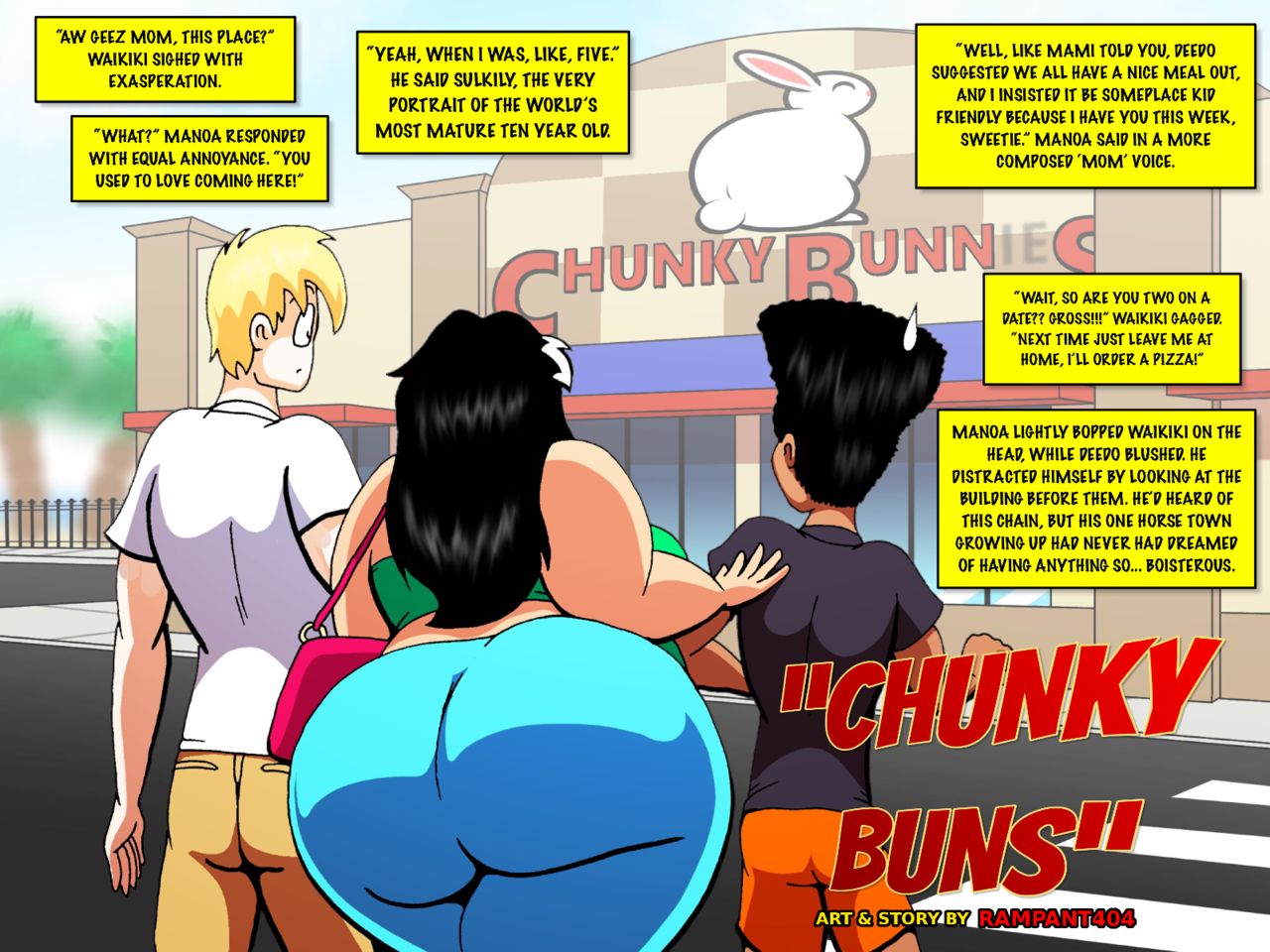 Chunky Buns page 1 full