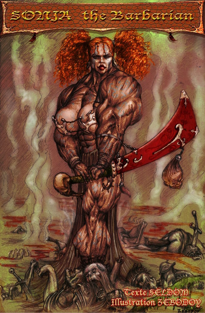 Sonja, the Barbarian page 1 full
