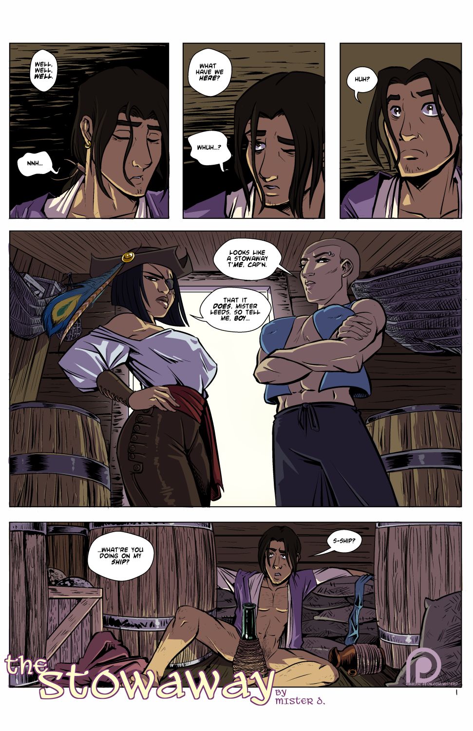 The Stowaway page 1 full