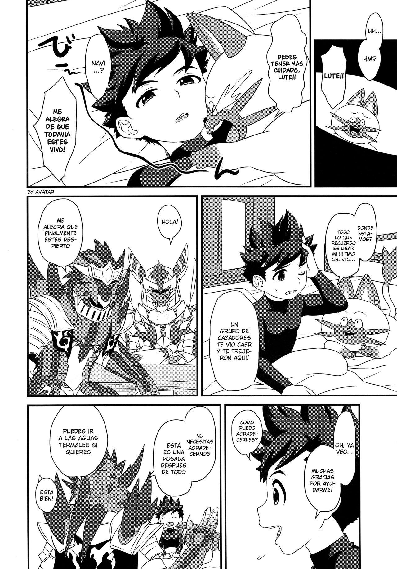 Hunter-san no Rideon Kouza Shokyuu-hen page 3 full