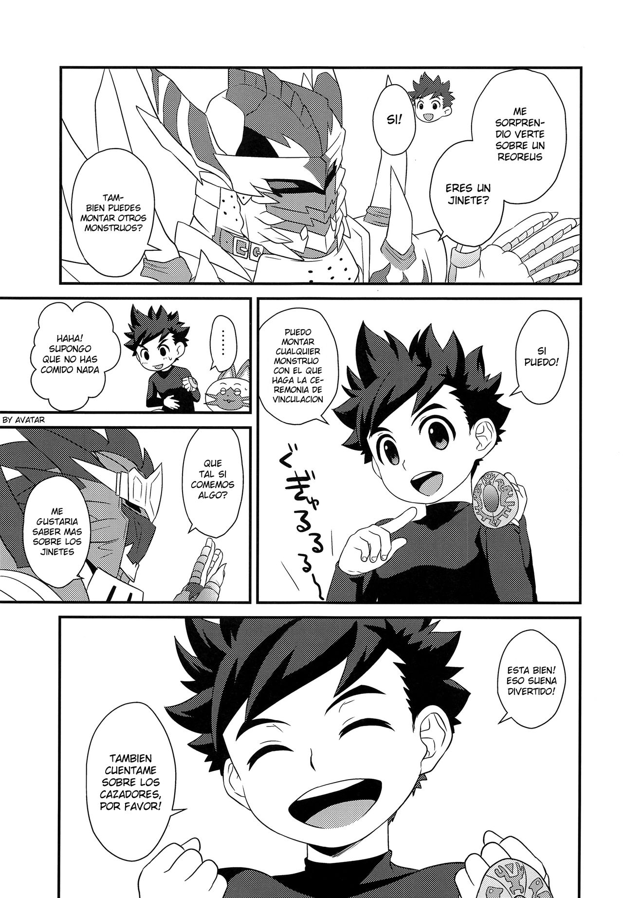 Hunter-san no Rideon Kouza Shokyuu-hen page 4 full