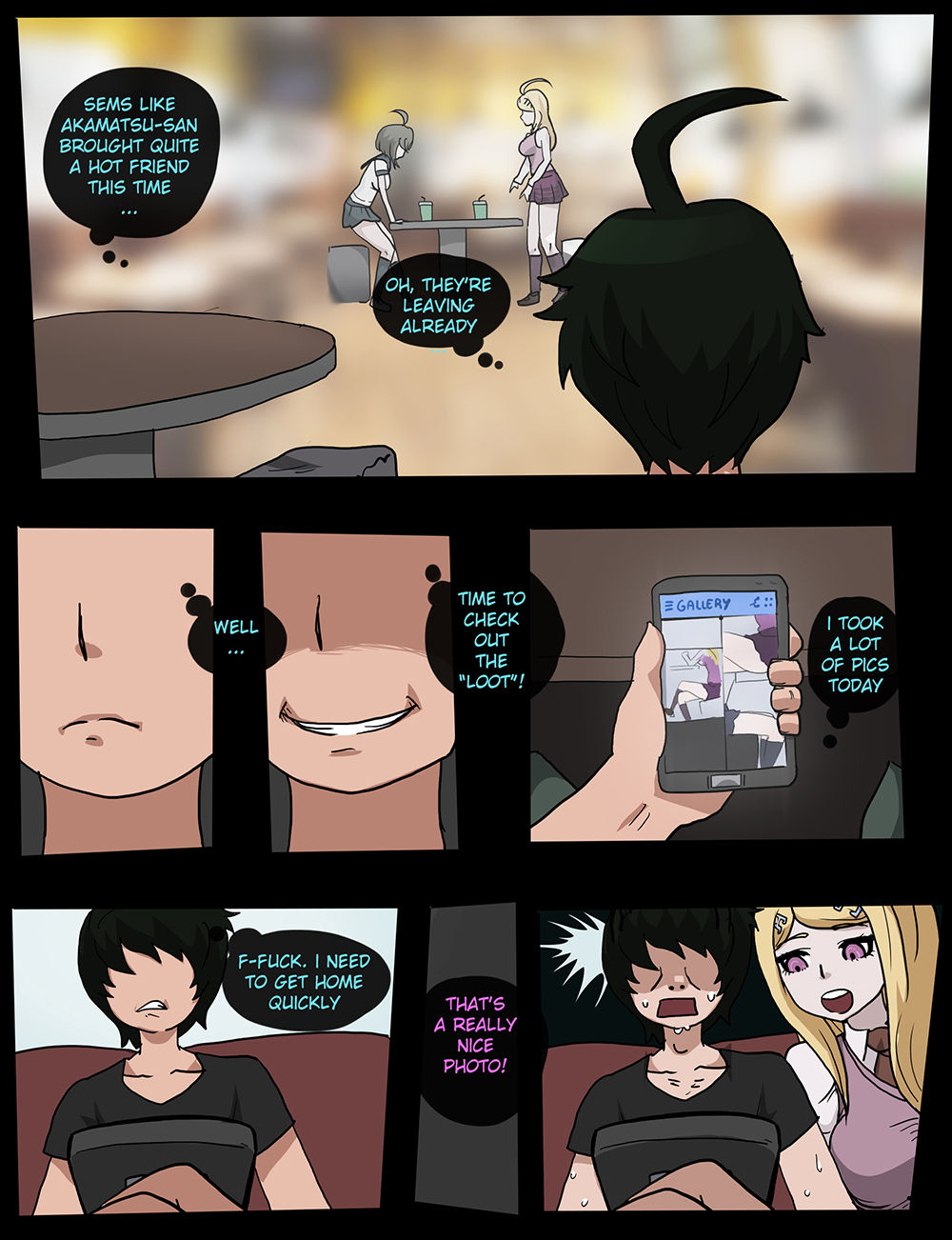 Thighganronpa page 7 full