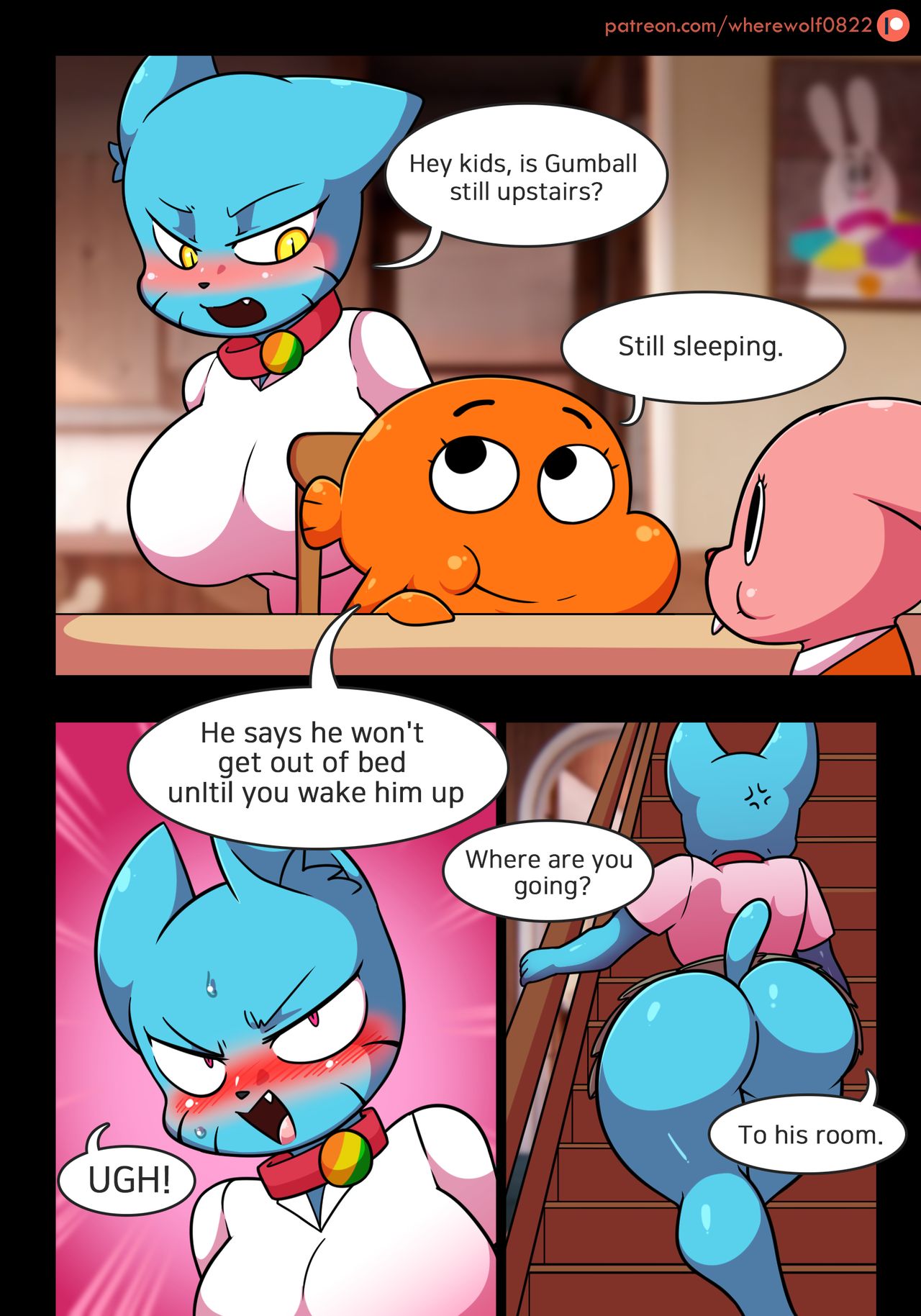 Lusty World of Nicole Ep. 1 - Monday page 1 full