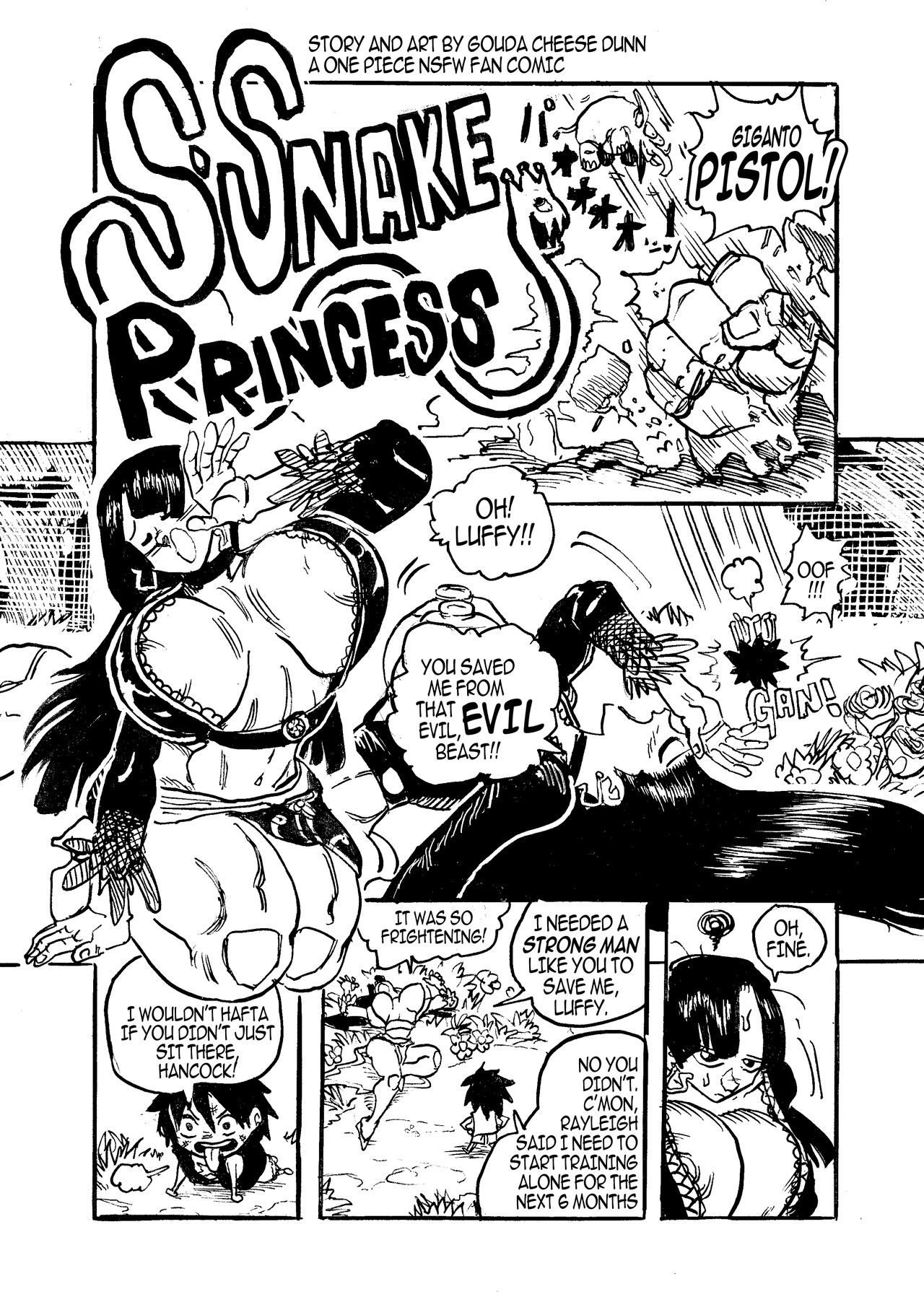 SSnake Princess page 1 full