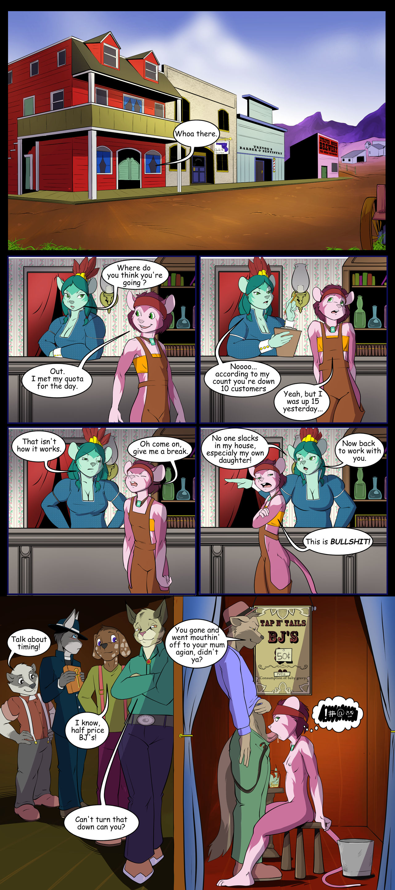 Wild West page 1 full