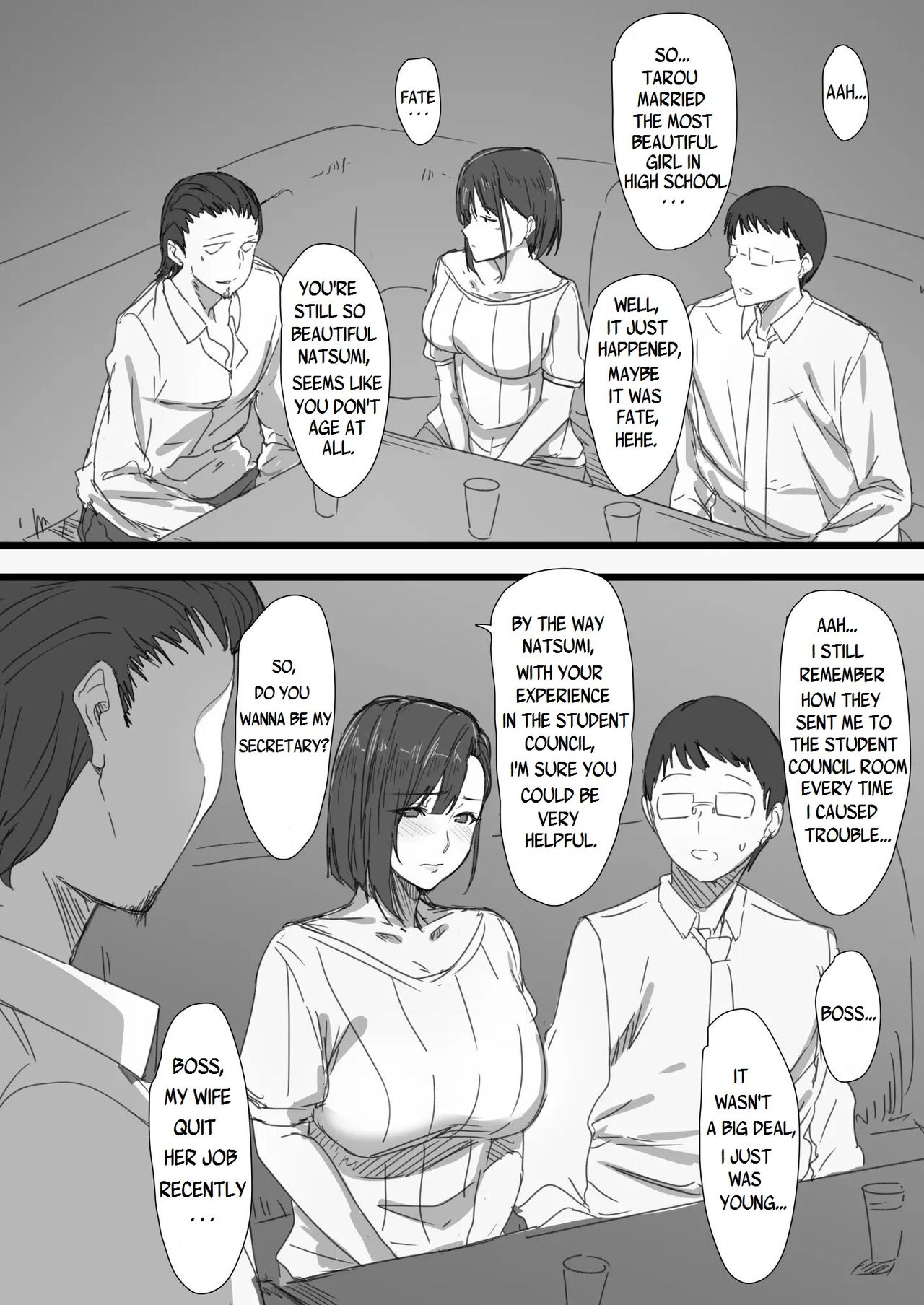 Kouman Tsuma ga Netorarete -Charao no Kyokon ni Ochita Pride- page 8 full