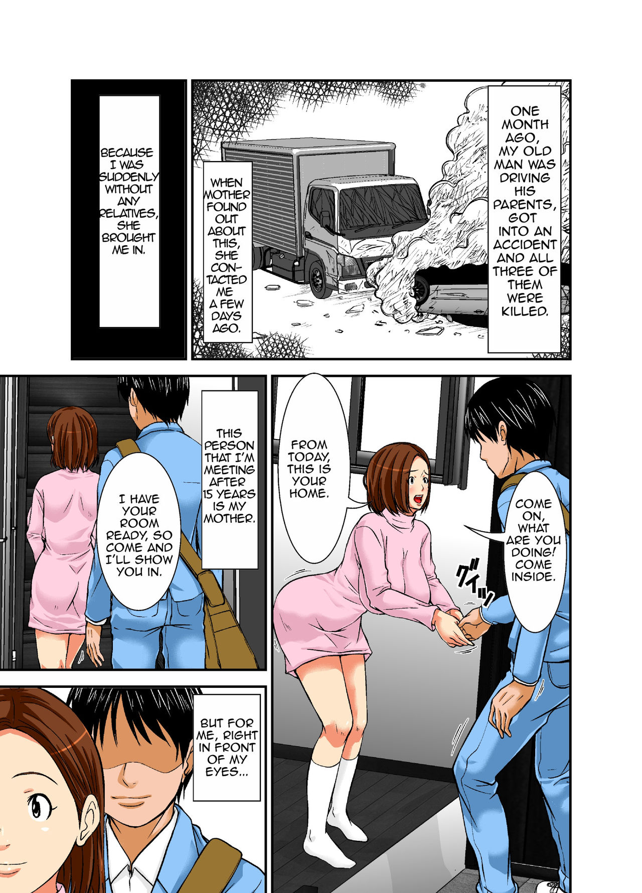 Saikai shita Haha wa Onna ni shika Mienakatta | I Could Only See Mom as a Woman After Seeing Her Again page 4 full