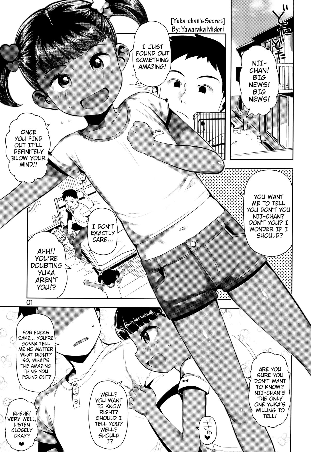 Yuka-chan no Naisho | Yuka-chan's Secret page 3 full
