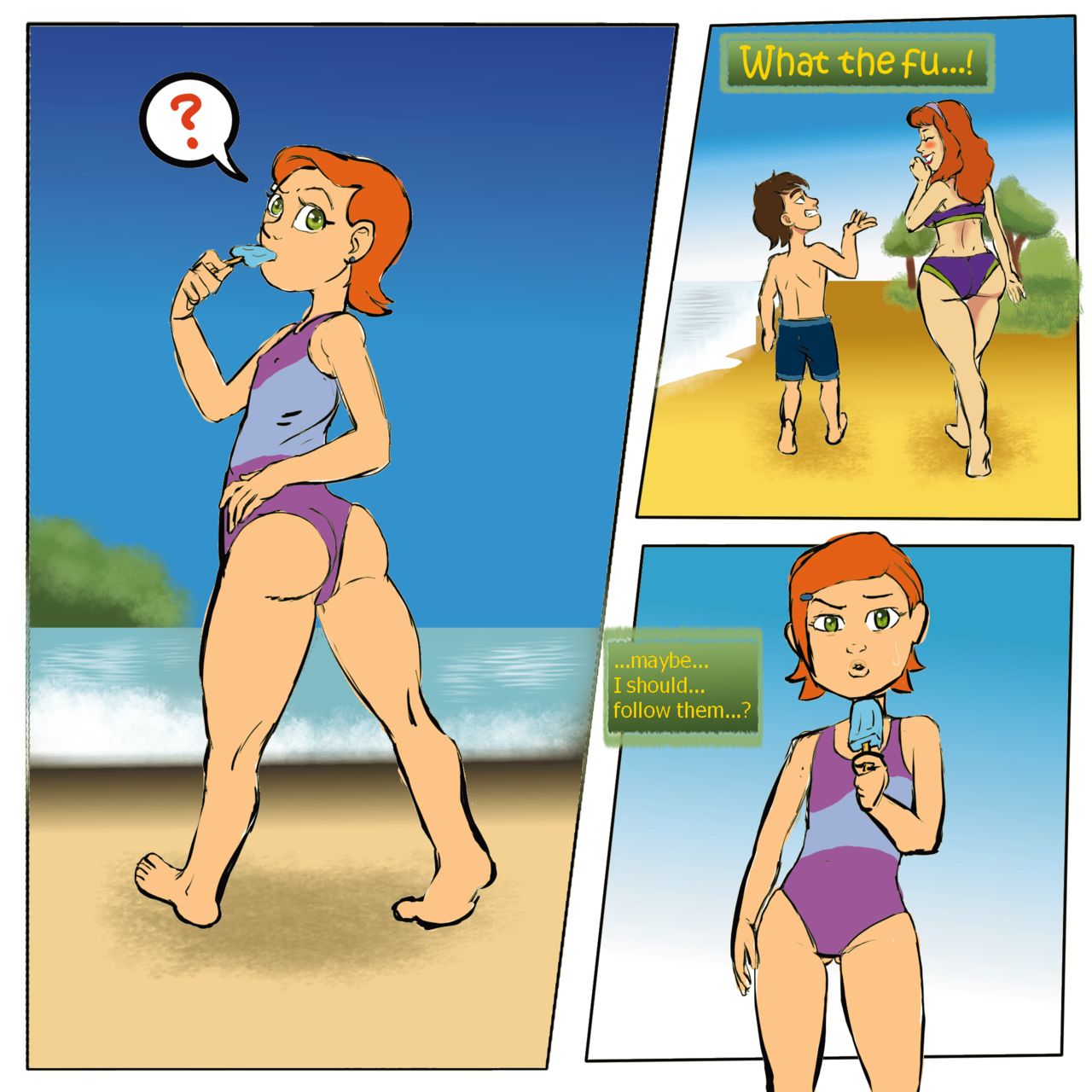 Behind Them page 1 full