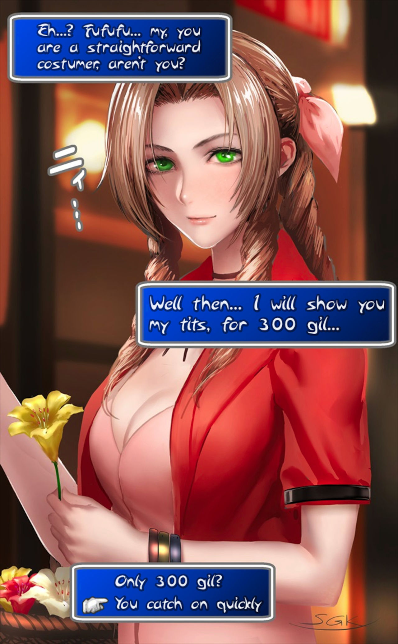 Cloud meets Aerith page 2 full