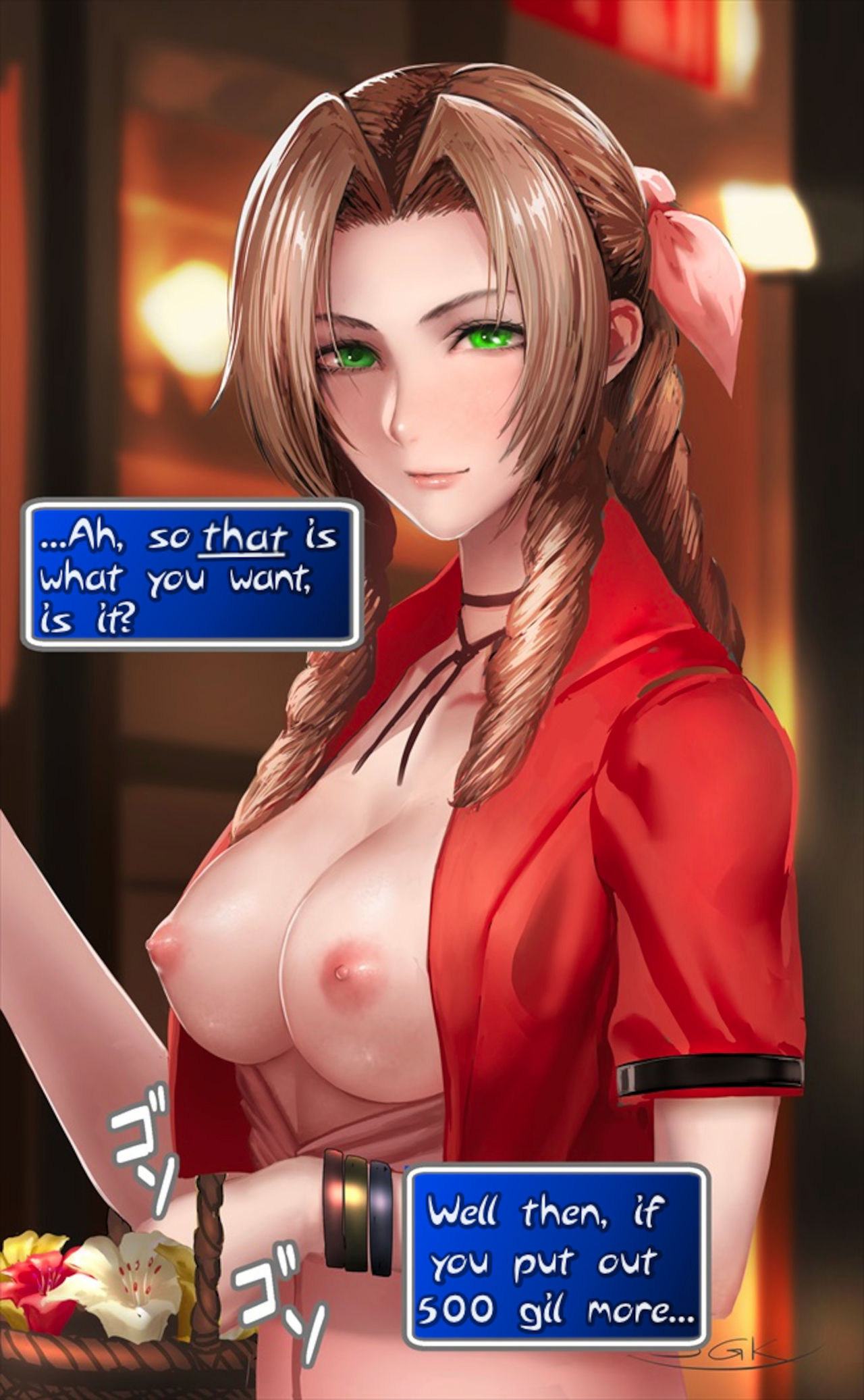 Cloud meets Aerith page 5 full