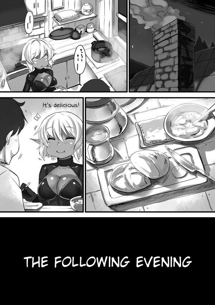 Dark Elf-chan to no Seikatsu Manga Hen | The Daily Life with a Dark Elf page 4 full