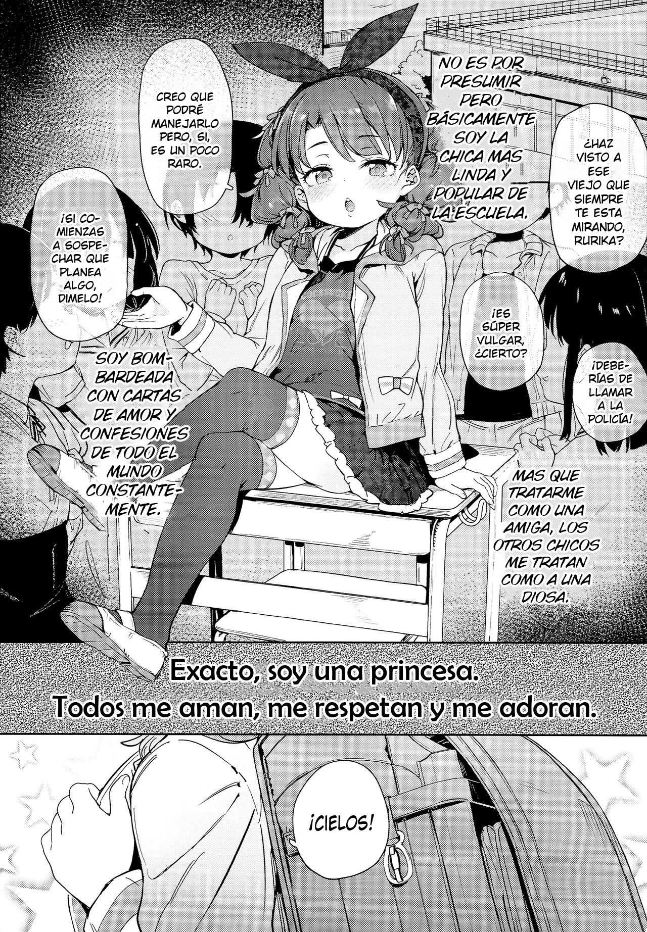 Class no Ohime-sama, Shiawase Mesubuta ni Nariagaru. page 2 full