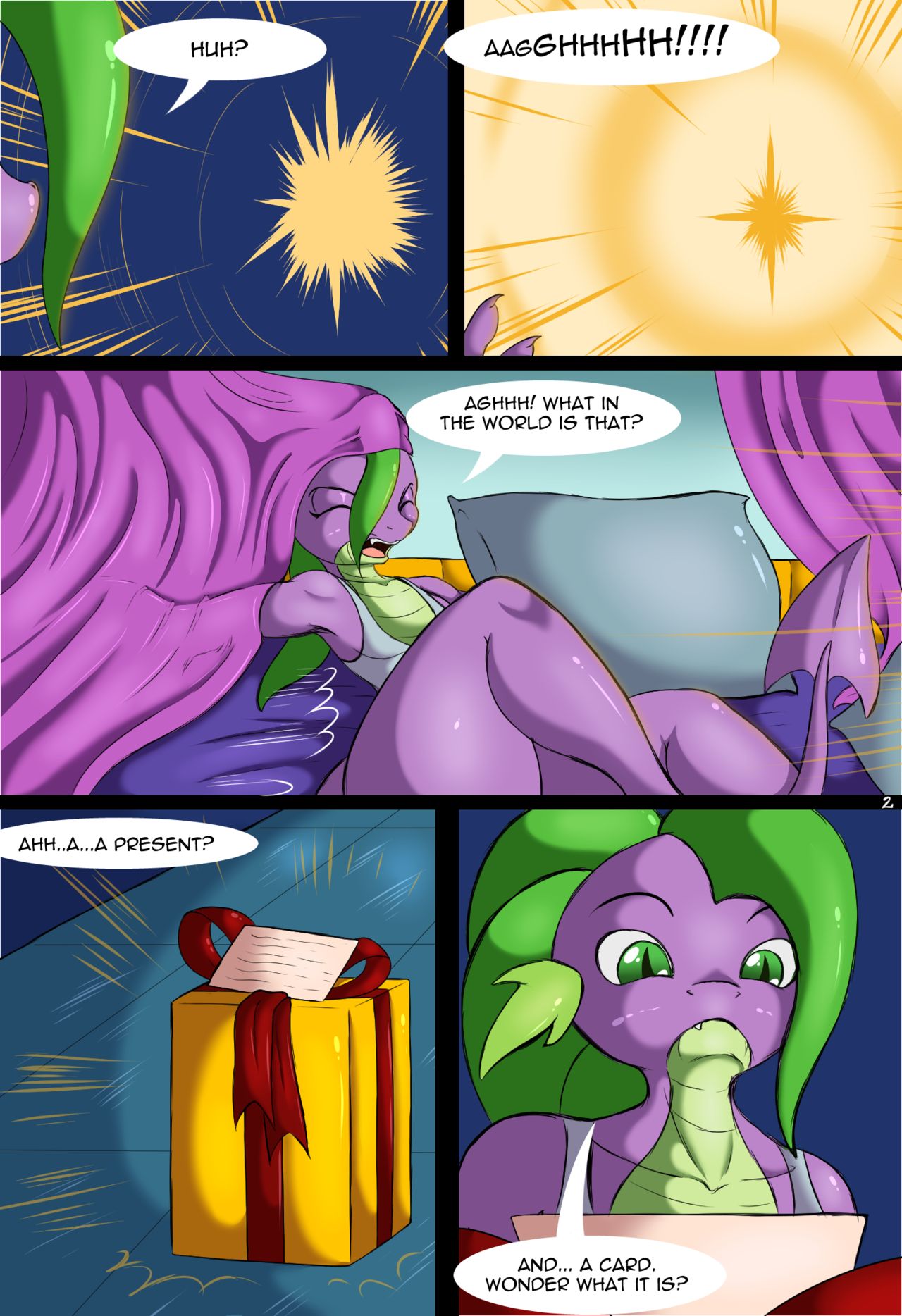 Temptation Short: Spike page 2 full