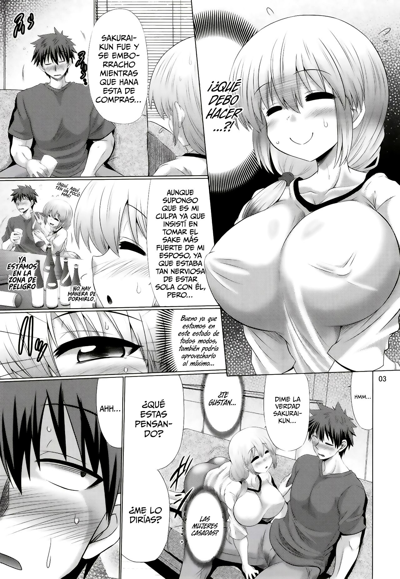 Uzaki-chan Oyako wa Sukebe Shitai! page 3 full