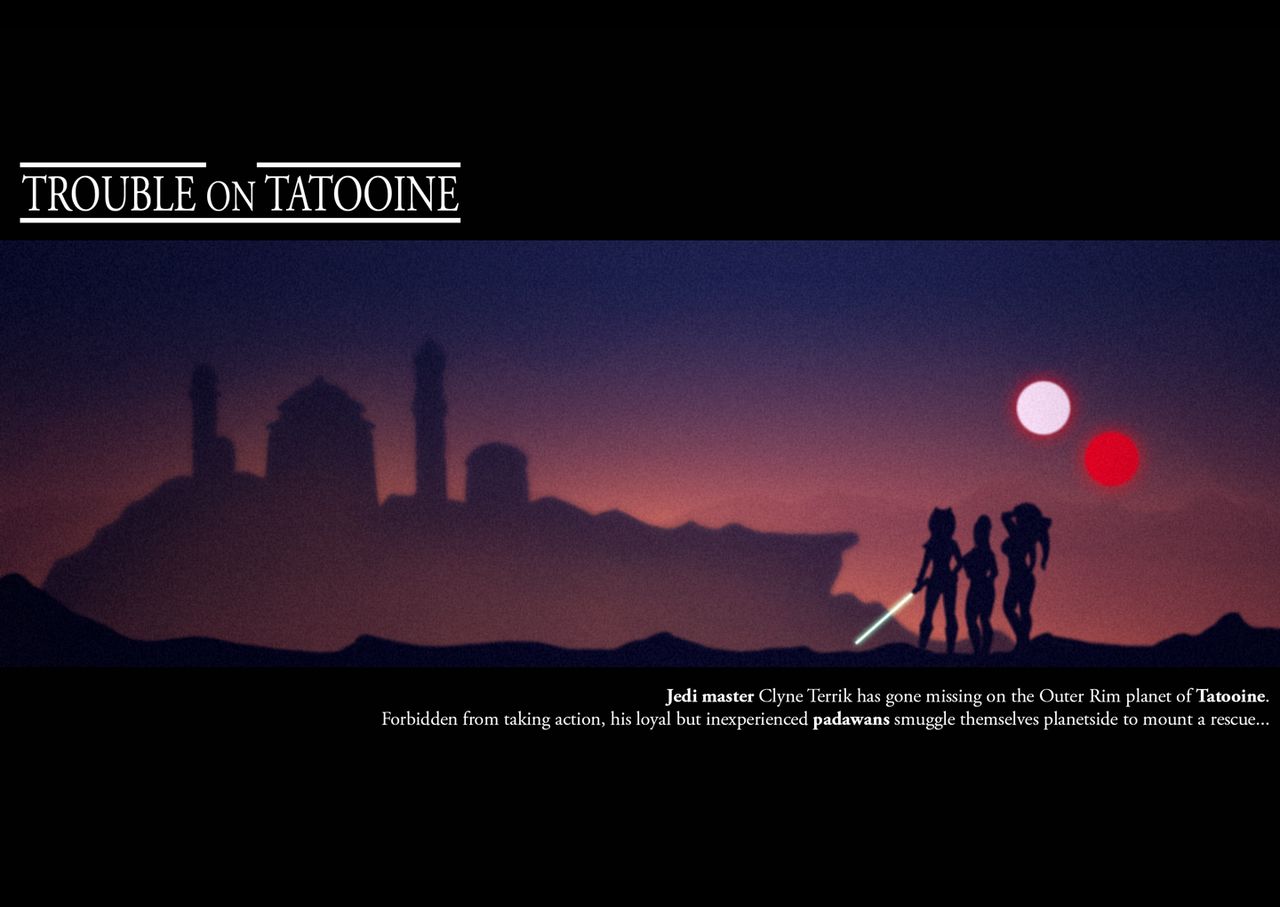 Trouble on Tatooine page 1 full