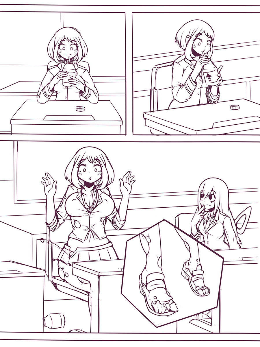 Uraraka Growth page 1 full