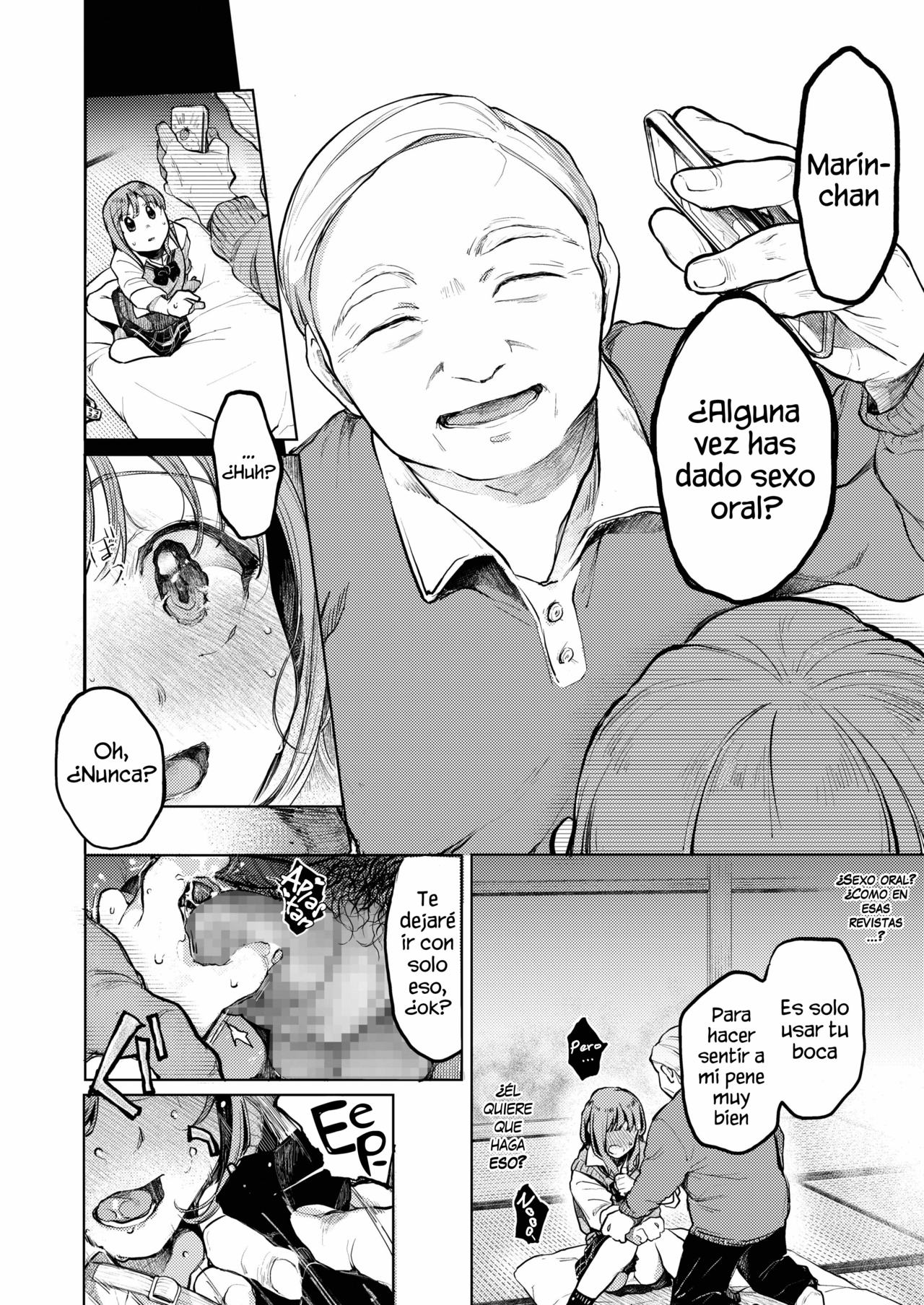 Oji-san to. ~Watanabe Marin no Baai~ | Con un Hombre Viejo. ~El Caso de Watanabe Marin~ page 7 full
