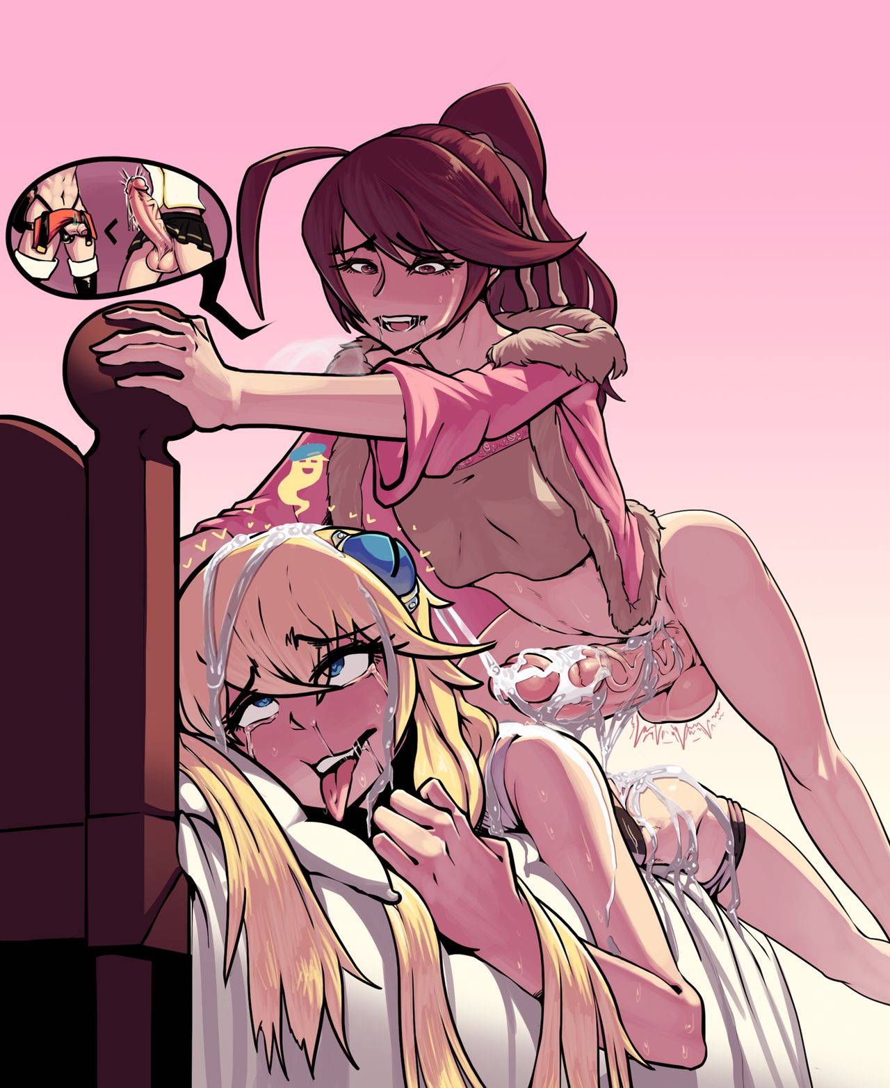 CelicaNoel Surprise Anal + MakotoMai Cock Shock - Page 4 - IMHentai