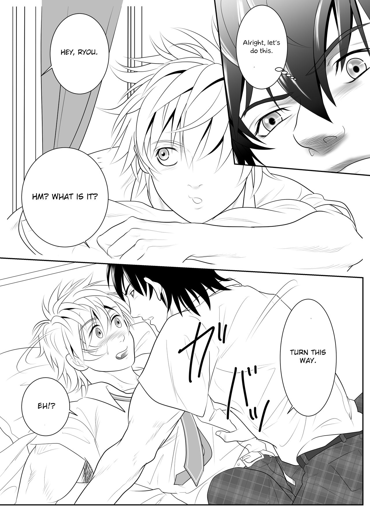 Splash Contact! Be Positive!! DK Hen page 9 full