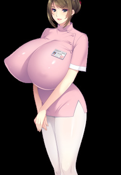 Bakunyuu Saimin Nurse ~Yakan Shift Haramase Choukyou~