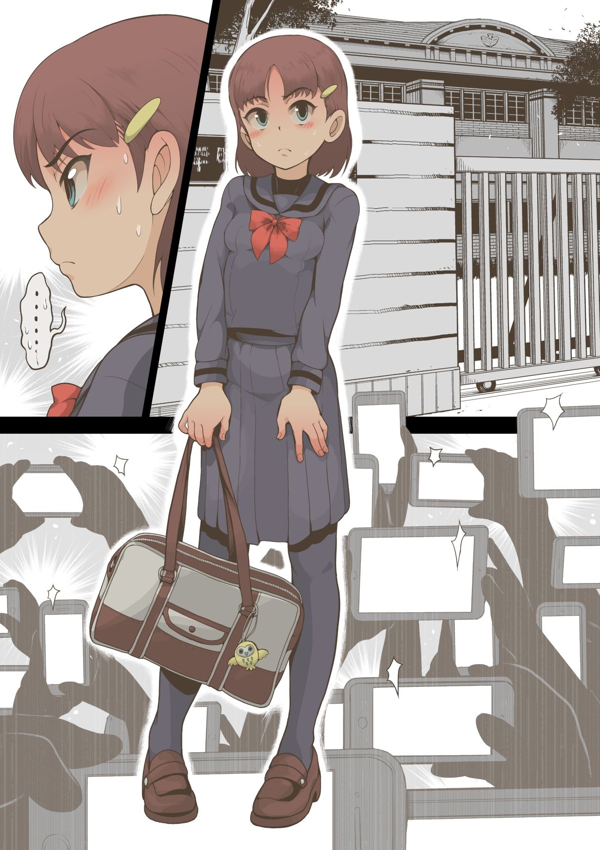 Idol Shoujo - Chijoku na Ichinichi 1 Negao Haishin Hen page 6 full