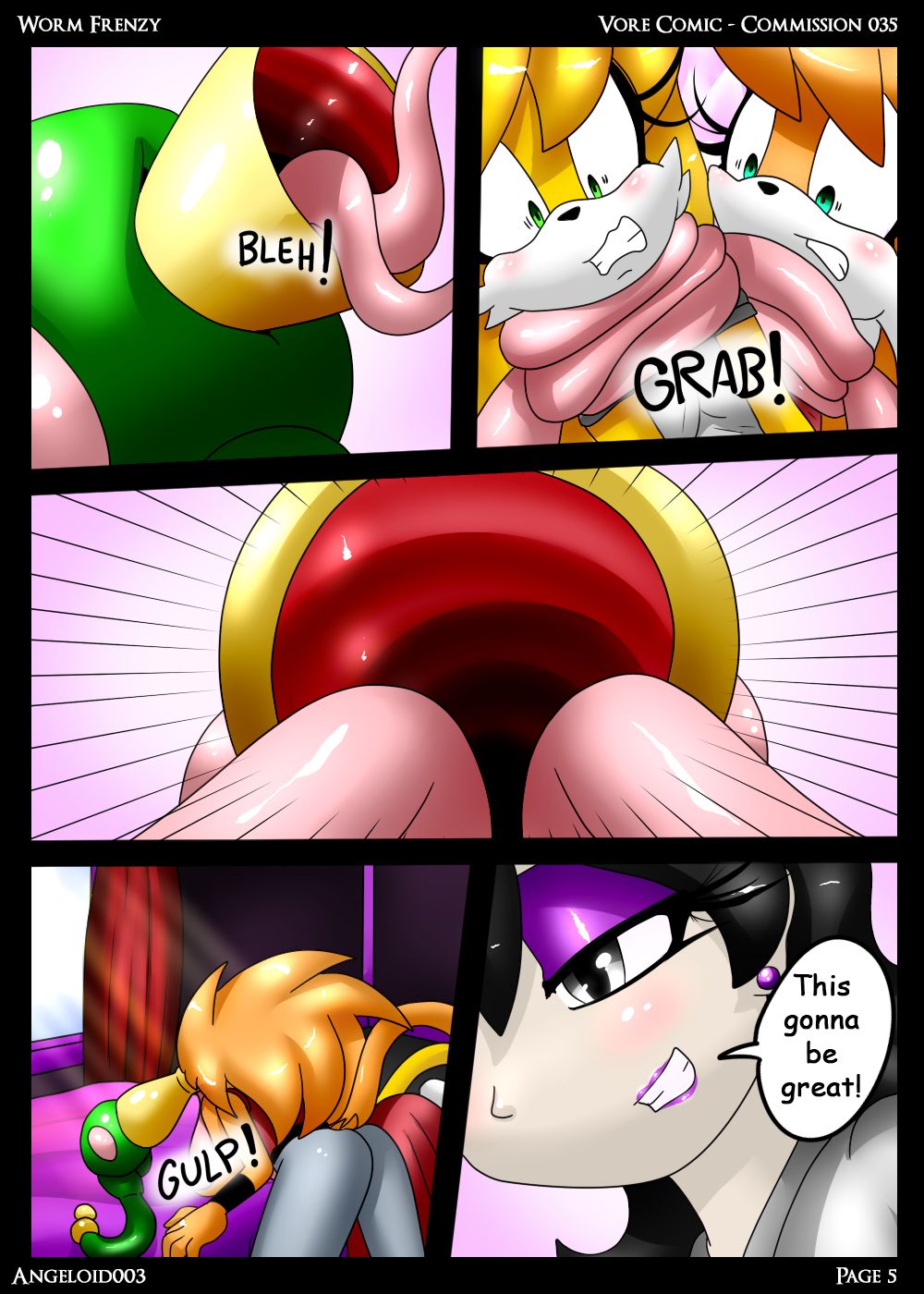 Worm Frenzy page 5 full