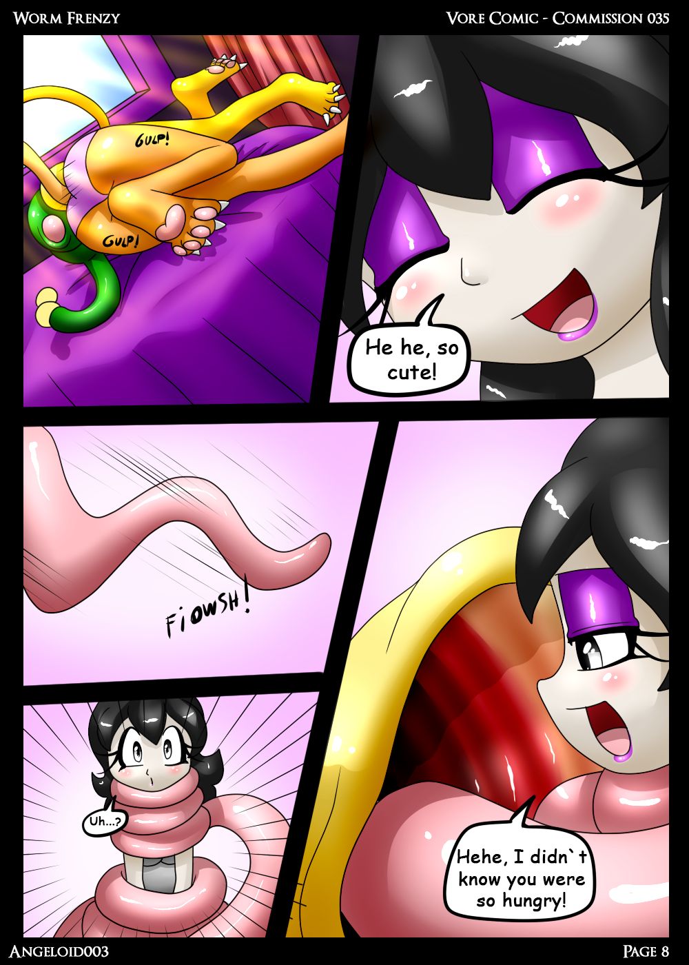 Worm Frenzy page 8 full