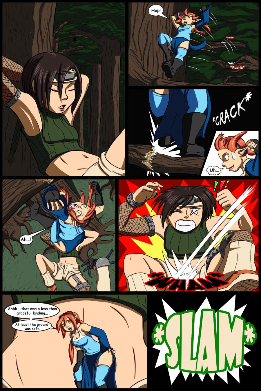 Yuffie eats Jessica page 1 full
