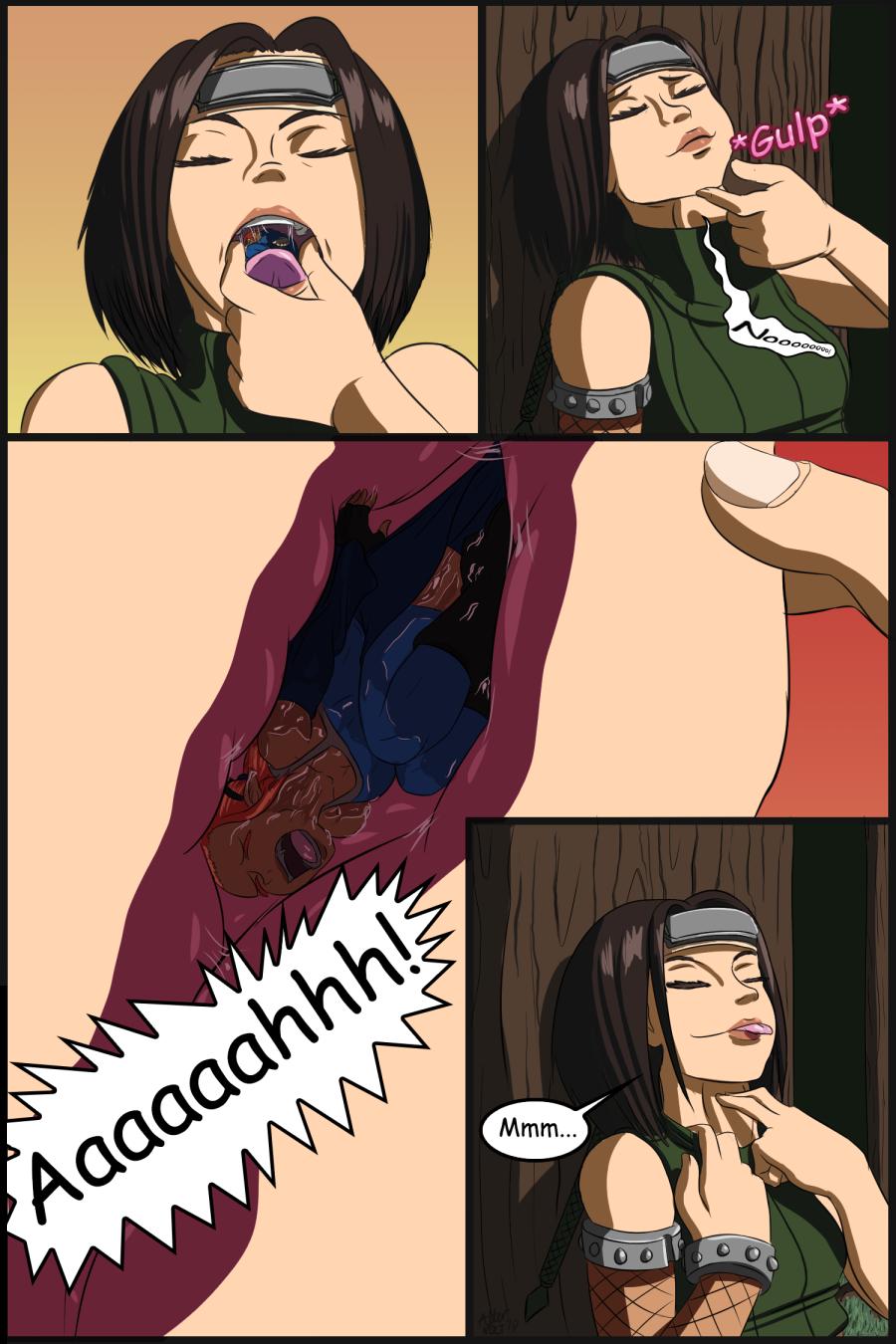 Yuffie eats Jessica page 4 full
