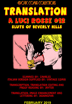 A LUCI ROSSE #12 - SLUTS OF BEVERLY HILLS - A JKSKINSFAN / JRYTER TRANSLATION