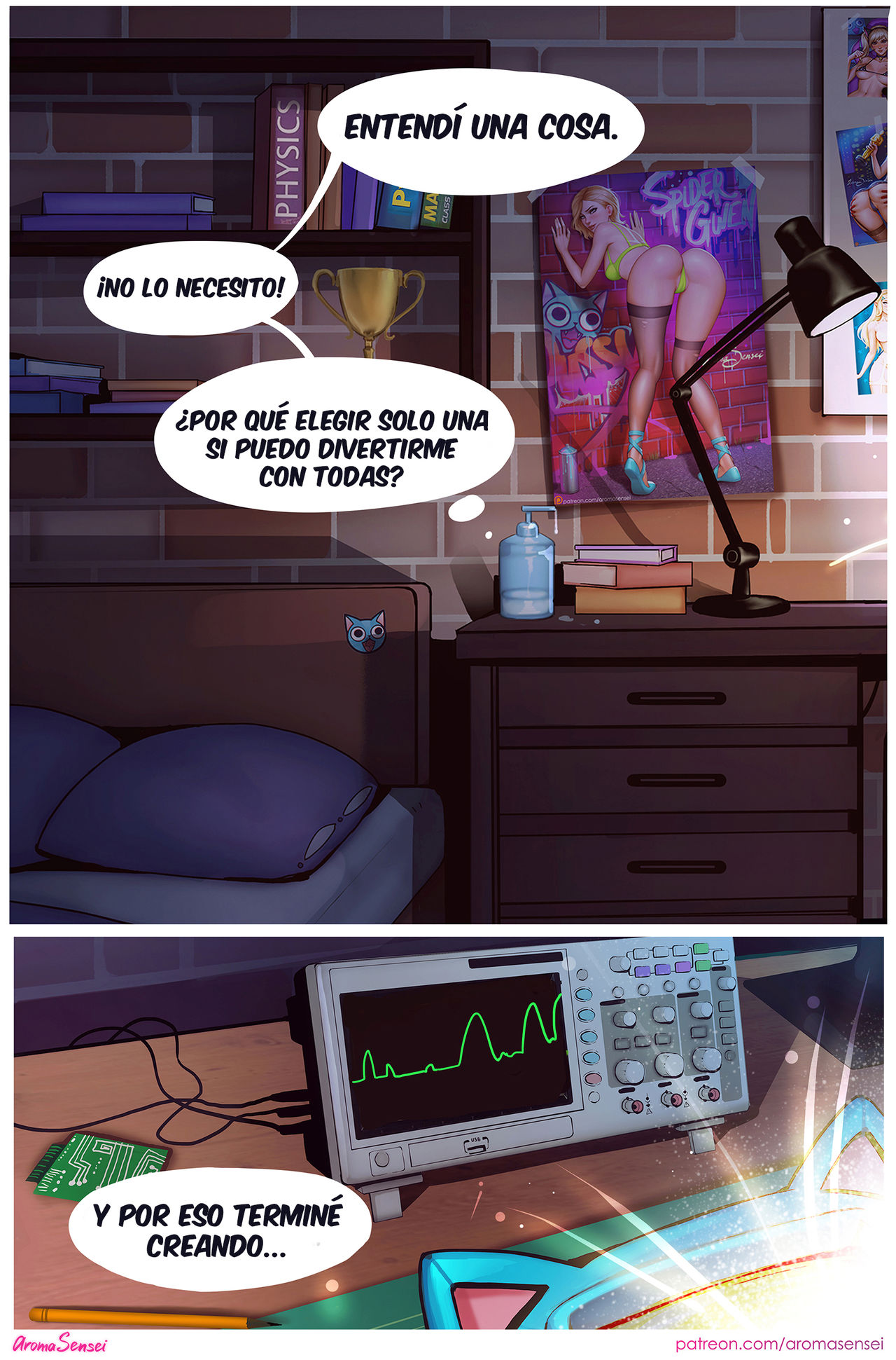 Waifunator vol1. Gwen page 3 full