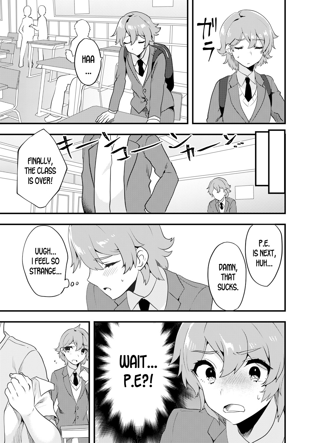 Nyotaika Kyoudai ~Kyoudai de Oppai no Yawarakasa ga Chigau tte Honto!?~ page 6 full