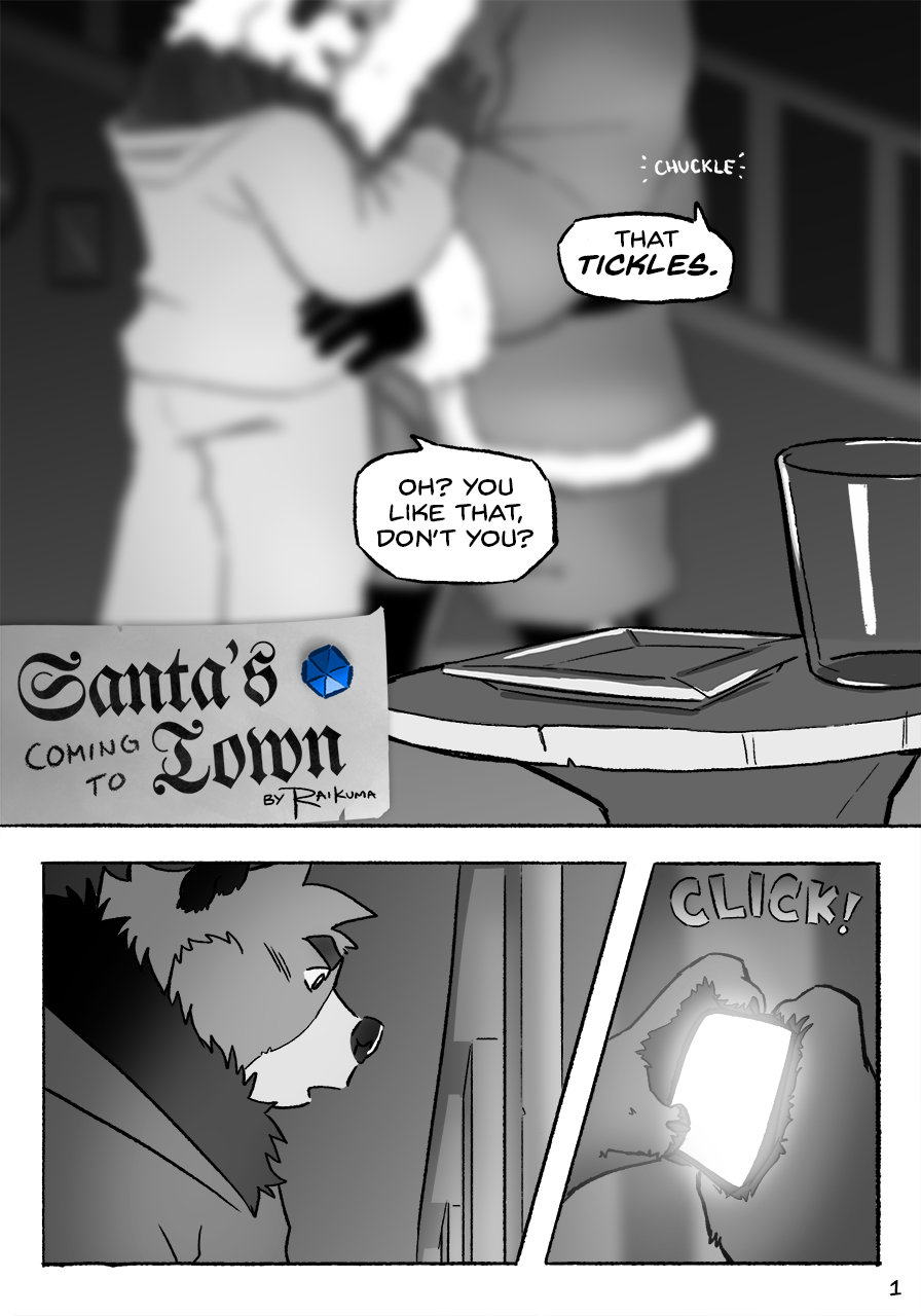 Santa's Coming To Town page 1 full