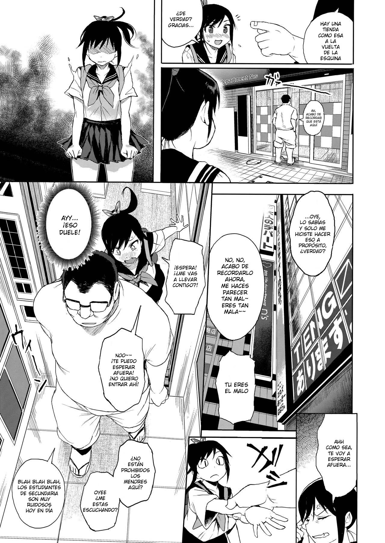 JC Chikan de Seikyouiku 2 + JC no Omake | Abusando de un estudiante de secundaria para educación sexual 2 page 6 full